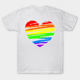 Rainbow Heart Shirt, Pride Heart Shirt, Pride T Shirt Rainbow, Pride Shirt Women, Pride Shirt Toddler, Pride T Shirt Women, Pride T Shirt T-Shirt